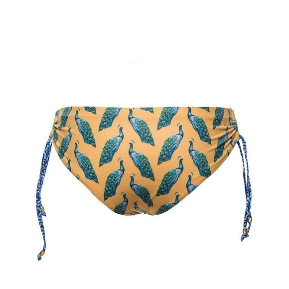 Naja .Co Essaouira Bikini Bottom Yellow Peacock - Picture 2 of 3